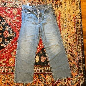 Levi’s rib cage straight ankle jeans